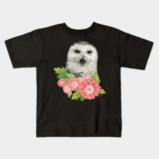 Snowy owl Kids T-Shirt